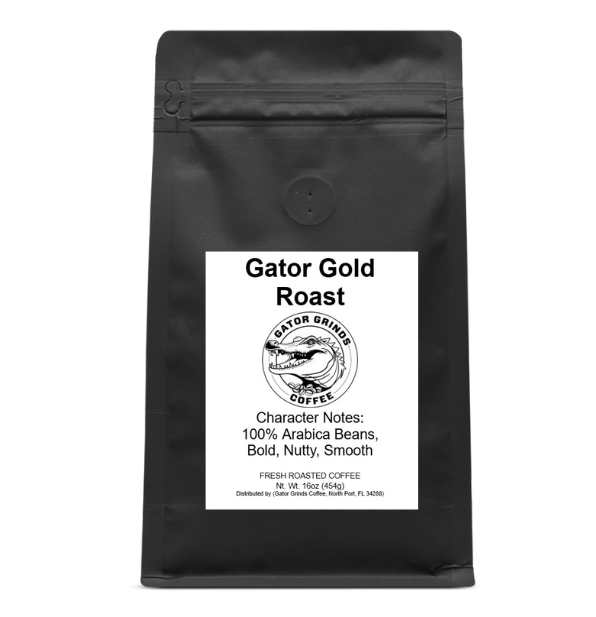 Gator Gold Roast - Nutty, Fresh Roasted Coffee
