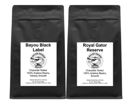 Bold & Beautiful Pair - Bayou Black Label & Royal Gator Reserve