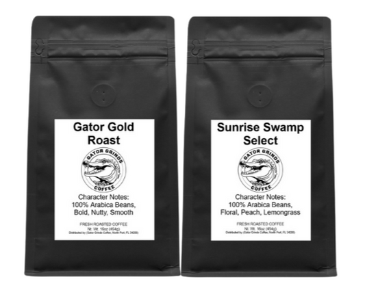 Coastal Morning Duo - Sunrise Swamp Select & Gator Gold Roast