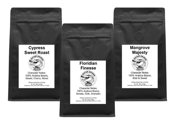 Florida Escape Trio - Cypress Sweet Roast, Floridian Finesse, & Mangrove Majesty