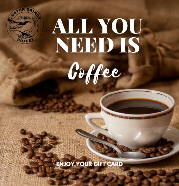 Gator Grinds Coffee Gift Card